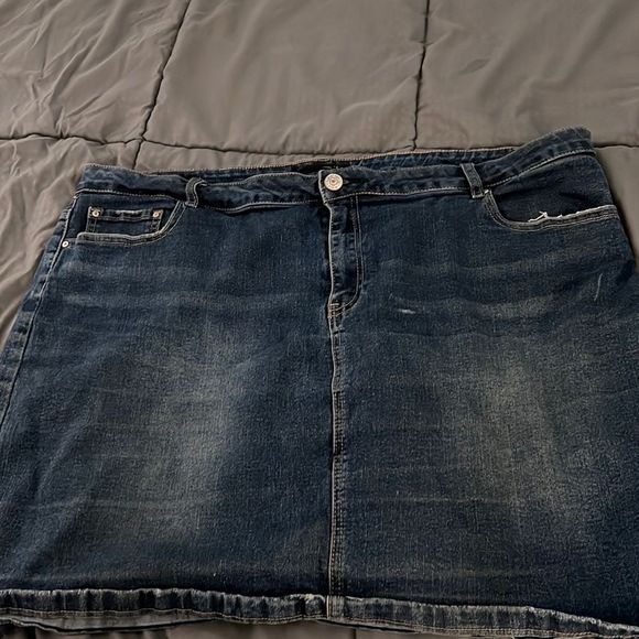 Almost Famous Dresses & Skirts - Almost Famous Denim Skirt